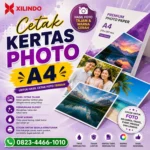 Cetak Kertas Photo A4